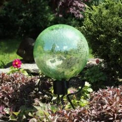 Achla Designs Gazing Globe 12" -Green Leaf Tools & Supplies Sales Store 8609323 02V jpg