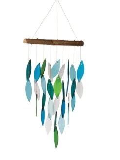 Glass Waterfall Wind Chimes -Green Leaf Tools & Supplies Sales Store 8610170 7961 tif