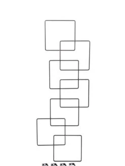 Building Blocks Wall Trellis, 45" 7 Building Blocks Wall Trellis, 45" -Green Leaf Tools & Supplies Sales Store 8610183 3933 tif