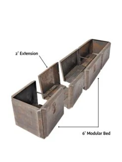 Corten Steel Modular Raised Bed, 2' Extension 5 Corten Steel Modular Raised Bed, 2' Extension -Green Leaf Tools & Supplies Sales Store 8610701 4010 tif 1