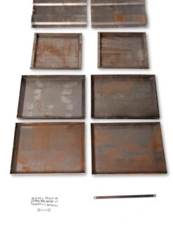 Corten Steel Modular Raised Bed, 2'x4' -Green Leaf Tools & Supplies Sales Store 8610702 5140 tif