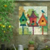 Three Neighbors Outdoor Wall Art