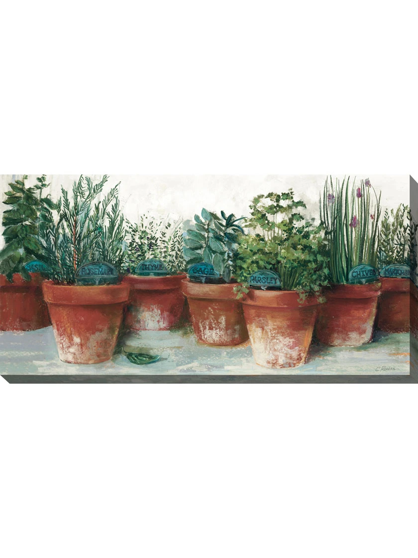 Kitchen Herbs Outdoor Wall Art 2 Kitchen Herbs Outdoor Wall Art - Image 2