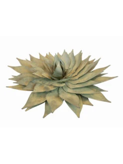 Desert Steel Spiral Aloe Sculpture -Green Leaf Tools & Supplies Sales Store 8610751 01v desert steel spiral aloe 24 inch