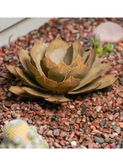 Desert Steel Artichoke Agave Sculpture -Green Leaf Tools & Supplies Sales Store 8610760 01v