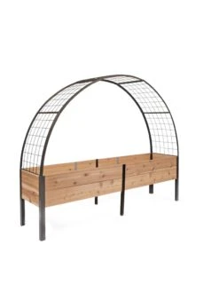 2’ X 8’ Arch Trellis For Planter Boxes -Green Leaf Tools & Supplies Sales Store 8610798 0809 tif