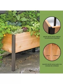 Elevated Planter Box, 2' X 4' -Green Leaf Tools & Supplies Sales Store 8610894 3