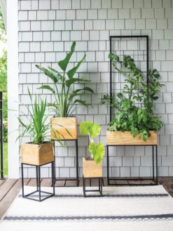 Tartu Elevated Square Planters 15 Tartu Elevated Square Planters -Green Leaf Tools & Supplies Sales Store 8611007 022