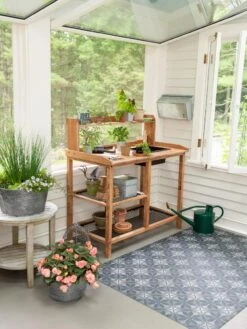 Galvanized Garden Tool Storage Box -Green Leaf Tools & Supplies Sales Store 8611009 021 tif