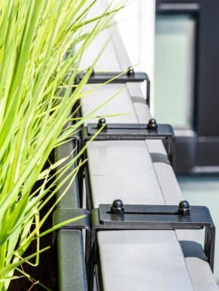 Veradek Metallic Series Railing Planters -Green Leaf Tools & Supplies Sales Store 8611610 01v