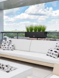 Veradek Metallic Series Railing Planters -Green Leaf Tools & Supplies Sales Store 8611610 06v