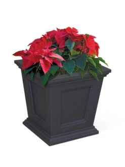 Fairfield Self-Watering Square Planter, 16” X 16” -Green Leaf Tools & Supplies Sales Store 8611695 13V tif