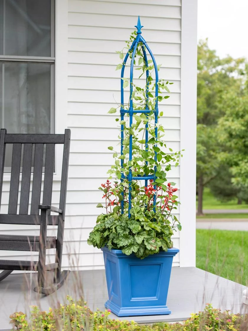 Fleur De Lis Obelisk, 67" 1 Fleur De Lis Obelisk, 67"