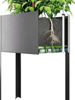 City Jungle® Heidelberg Self-Watering Planter -Green Leaf Tools & Supplies Sales Store 8611963 04V tif