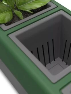 Provence Self-Watering Herb Planter -Green Leaf Tools & Supplies Sales Store 8611965 06V tif