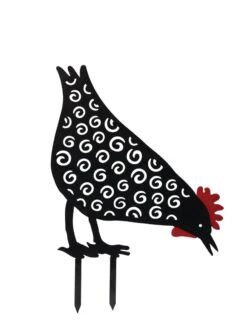 Chicken Friends Garden Stake -Green Leaf Tools & Supplies Sales Store 8612015 4545 tif