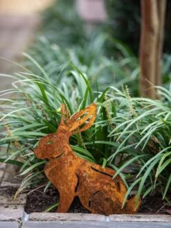 Corten Steel Animal Garden Stakes -Green Leaf Tools & Supplies Sales Store 8612060 076 tif