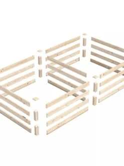 Pine Raised Garden Beds, 4'x8' -Green Leaf Tools & Supplies Sales Store 8612238 01V jpg