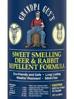 Grandpa Gus's Deer & Rabbit Repellent Spray 7 Grandpa Gus's Deer & Rabbit Repellent Spray -Green Leaf Tools & Supplies Sales Store 8612427 03V 3 4