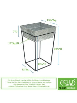 Achla Designs Arne Plant Stand -Green Leaf Tools & Supplies Sales Store 8612900 01v
