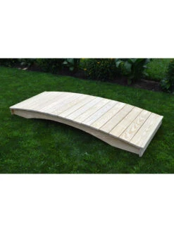 Plank Garden Bridge Unfinished 3' X 10' -Green Leaf Tools & Supplies Sales Store 8613097 02v 2