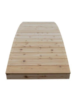Plank Garden Bridge Unfinished 3' X 8' -Green Leaf Tools & Supplies Sales Store 8613100 02v