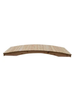 Plank Garden Bridge Unfinished 4' X 12' -Green Leaf Tools & Supplies Sales Store 8613127 02v 2