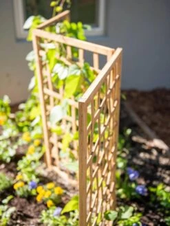 Bamboo Zig-Zag Trellis 24" X 36" -Green Leaf Tools & Supplies Sales Store 8613151 6459