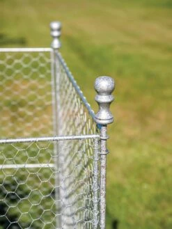 Tall Chicken Wire Critter Fence Extension Panel, Set Of 2 21 Tall Chicken Wire Critter Fence Extension Panel, Set Of 2 -Green Leaf Tools & Supplies Sales Store 8613260 0082 1