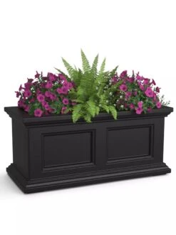 Fairfield Self-Watering Window Box, 2’ -Green Leaf Tools & Supplies Sales Store 8613268 02V tif