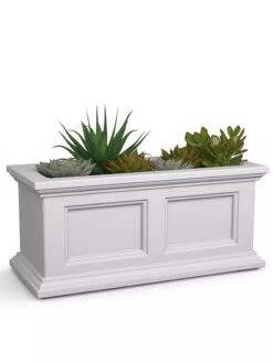 Fairfield Self-Watering Window Box, 2’ -Green Leaf Tools & Supplies Sales Store 8613268 12V tif
