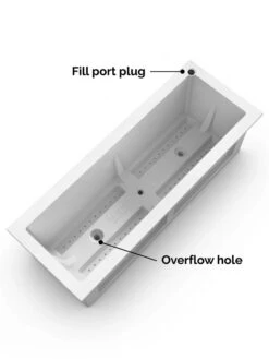 Fairfield Self-Watering Elevated Garden Bed -Green Leaf Tools & Supplies Sales Store 8613283 11V