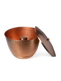 Hammered Copper Hose Pot With Lid -Green Leaf Tools & Supplies Sales Store 8613311 5812