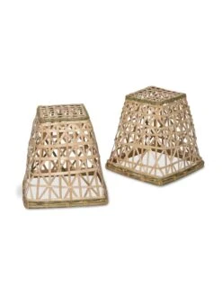 Bamboo Cloche, Set Of 2 -Green Leaf Tools & Supplies Sales Store 8613351 4693