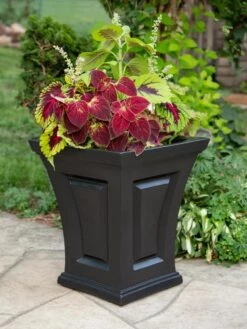 Cambridge Tall Planter, 18" Height -Green Leaf Tools & Supplies Sales Store 8613523 03V