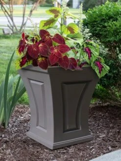 Cambridge Tall Planter, 18" Height -Green Leaf Tools & Supplies Sales Store 8613523 06V
