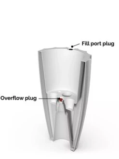Sedona Tall Planter, 28" Height -Green Leaf Tools & Supplies Sales Store 8613525 08V
