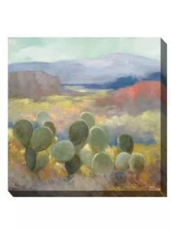 Desert Bluffs Outdoor Wall Art -Green Leaf Tools & Supplies Sales Store 8614002 01V 3 4