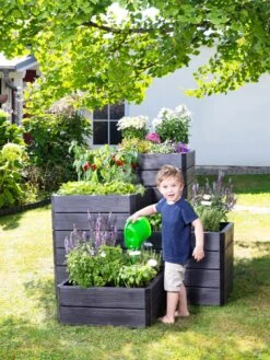 Modular Rectangular Raised Bed Kit 6 Modular Rectangular Raised Bed Kit -Green Leaf Tools & Supplies Sales Store 8614248 04V