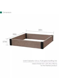 Essential Raised Garden Bed 5 Essential Raised Garden Bed -Green Leaf Tools & Supplies Sales Store 8614253 03V 3 4