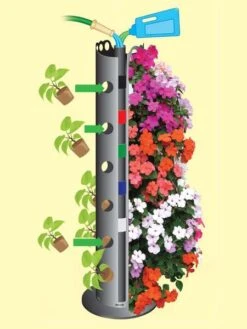 Flower Tower 12 Flower Tower -Green Leaf Tools & Supplies Sales Store webimage 8613624 02V